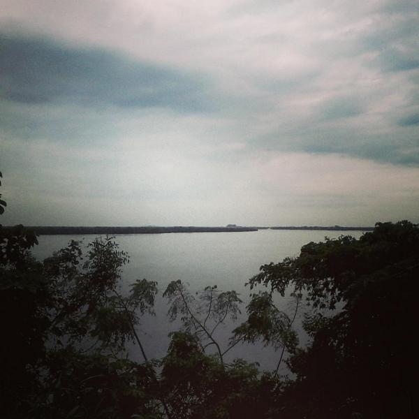 EcodFund's tweet image. El Río Paraná, imponente, nos acompaña en los talleres