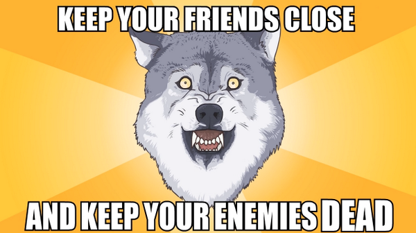 ANIMEME's tweet photo. Mosquito bites you! EAT IT AND WATCH #CourageWolf http://t.co/5Q1OCCqDE1 http://t.co/4yuh14Dwlg