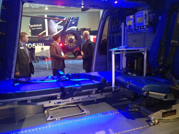spectrumaeromed's tweet photo. Sharp interior @ShandsCair at #AMTC14! http://t.co/OmSs2Y0l3o