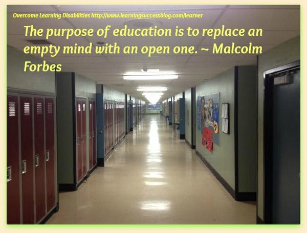 EclecticHS's tweet image. The purpose of education is to replace an empty mind with an open one. ~ Malcolm Forbes shoushu.us/70Dr77 #k12