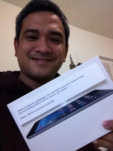 YanOh79's tweet photo. @LineAppUSA Thank you for this awesome price from Add Friends event.. http://t.co/9aKgl2FcCv