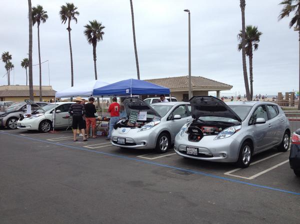 NissanElectric's tweet image. Thanks to those who celebrated with us last week! Here’s some of our favorite #NDEW2014 photos.