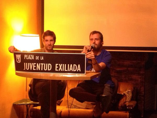 juventudsin's tweet photo. Mañana habrá más noticias de nuestro rebautizo: de la plaza de Thatcer a Juventud Exiliada. Madrid para sus gentes http://t.co/1Hy3Wz4nO3