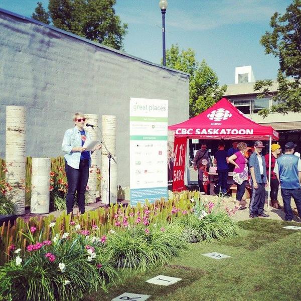 alishaedgie's tweet photo. @CBCSaskatoon + @CBCSask supporting community in #Sask #yxe #yqr http://t.co/ugrnqPJ8LT via @CBCJohnBertrand http://t.co/4puGRltpjg