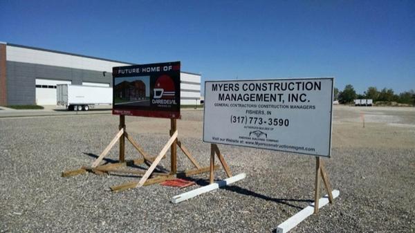 THeReaLBG7's tweet photo. Broke ground on the new #DaredevilBrewery in Speedway today. Should be pouring beers by Summer 2015 http://t.co/FK3Led6GxT