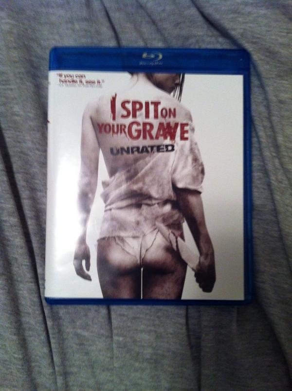 So I started tonight with the remake of I Spit On Your Grave. #revengehorror