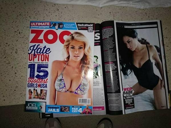 babaruh's tweet photo. Hottest Girls in US @ZooWeeklyAus @ZOO issue #webbabe Issue: 444. Super excited! :) #thankyou all http://t.co/ZKPykKENcN