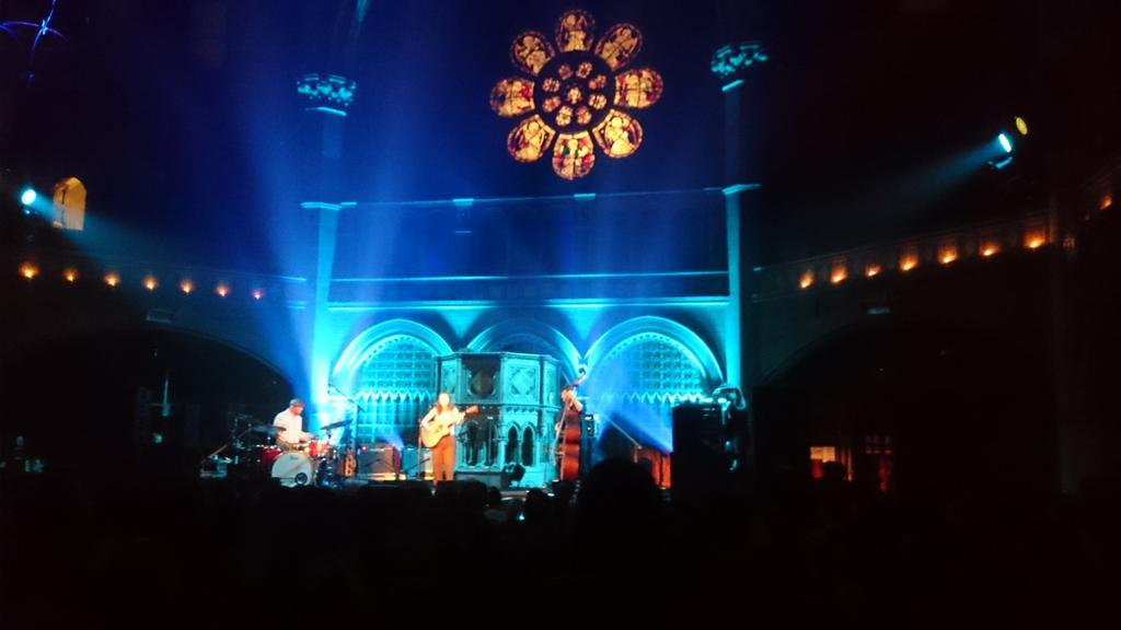 The gospel according to Ani DiFranco. A wonderful evening was had and Ani was superb. Happy birthday indeed! 