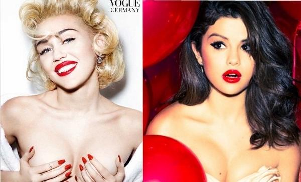 RT for #MileyCyrus Fav for #SelenaGomez