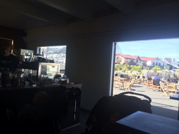 Kaffee_eis's tweet photo. Beautiful day in Welly... Lagoon store is open! #kaffeeeis http://t.co/6oDOjv8FIr