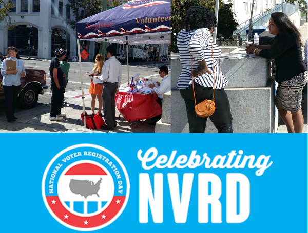 ACVOTE's tweet photo. Come #celebrateNVRD with us in front of Alameda County Superior Court! #Nov42014 #RegisterToVote #GeneralElection http://t.co/qW8MML93wM