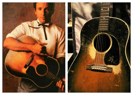 Happy 65th bday 2 Story behind guitar that was long @ his side: 