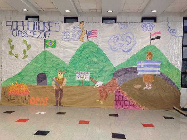 wlc2017's tweet photo. Thanks for all the hard work sophmores! It turned out great💙💚 http://t.co/xVz2YbFzjP