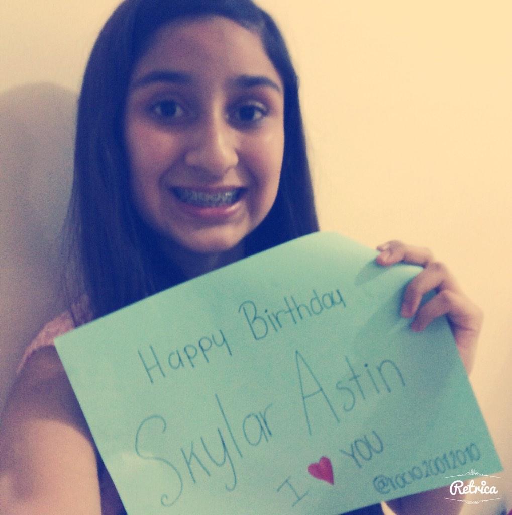  Happy birthday Skylar Astin I  you so much    