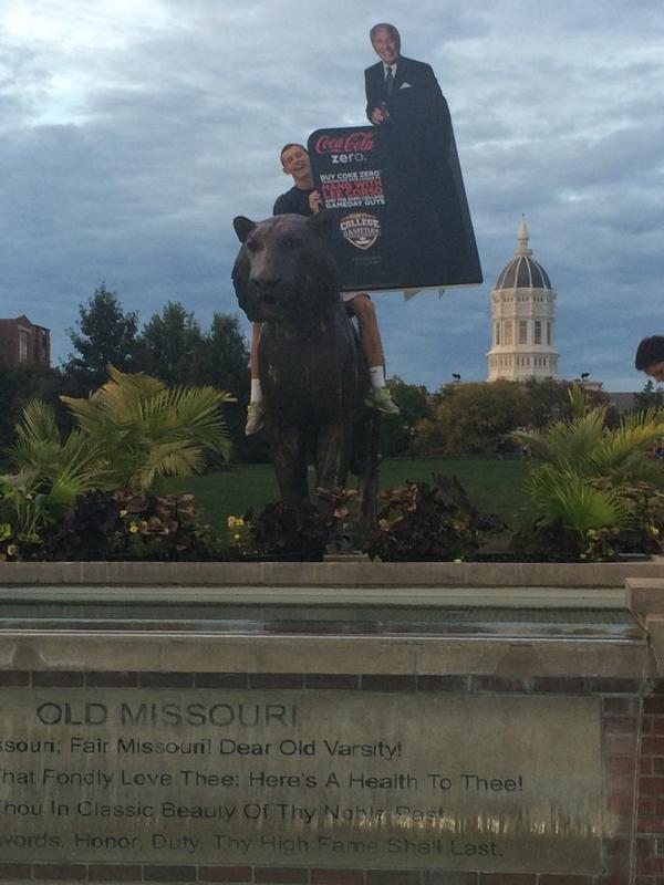 MattDol13's tweet photo. #WheresCorso #CountdowntoZeroMizzou http://t.co/9HsZZDM3nB
