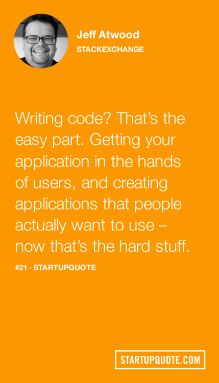 MurrayNewlands's tweet image. Writing code? That’s the easy part. Getting your application i... zoot.li/125pv #jeffatwood #codinghorror