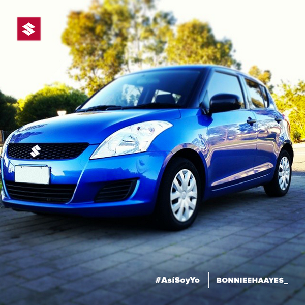 ClubSwiftMX's tweet photo. "@SuzukiGpoSat: #ElMejorDiaDeMiVida cuando estrene mi Swift @ClubSwiftMX http://t.co/LKx1YhziSw" #pitufo