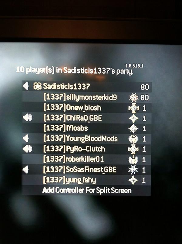 SadisticGod's tweet photo. Hosting XP http://t.co/sgdOSWcJc8