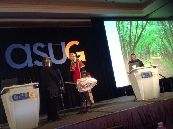 KidsGuideDW's tweet image. The next #ServicePack for @SAPAnalytics #BI41 will include a "Shrubbery....!" @NTTDATAAmericas atv#DevWars at #SABOUC