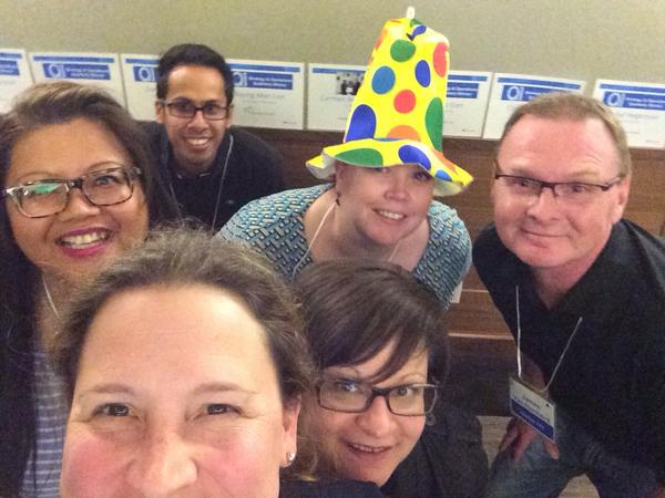 VKC40's tweet photo. #atbownit15. Table 28 owning it :) http://t.co/VtVTNw54eI