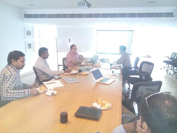 RGMVP's tweet photo. @RGMVP :Technology can help to reach out to the last mile poor -Team RGMVP in a learning session with #OperationASHA http://t.co/t44V7kJGfv