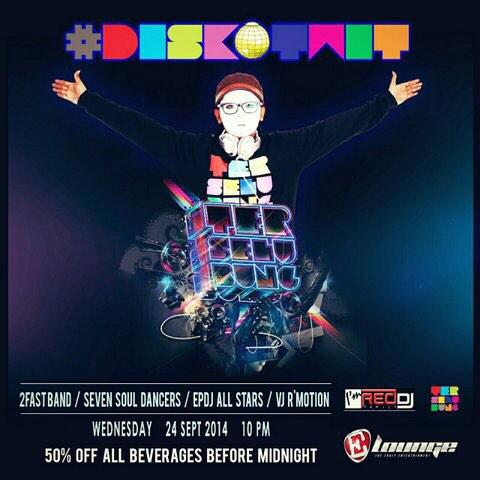 CityHype_SMG's tweet photo. TONIGHT!!! #DISKOTWIT
True Social Clubbing Experience,
Wednesday, 24 Sept 2014 at E-Plaza SMG http://t.co/JK9RsqRrpx