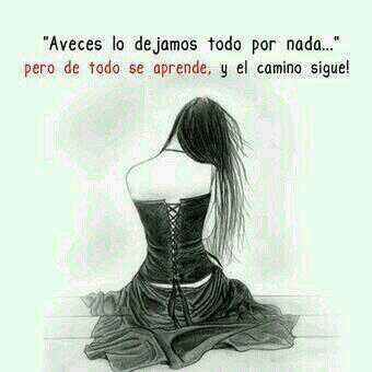 A veces...