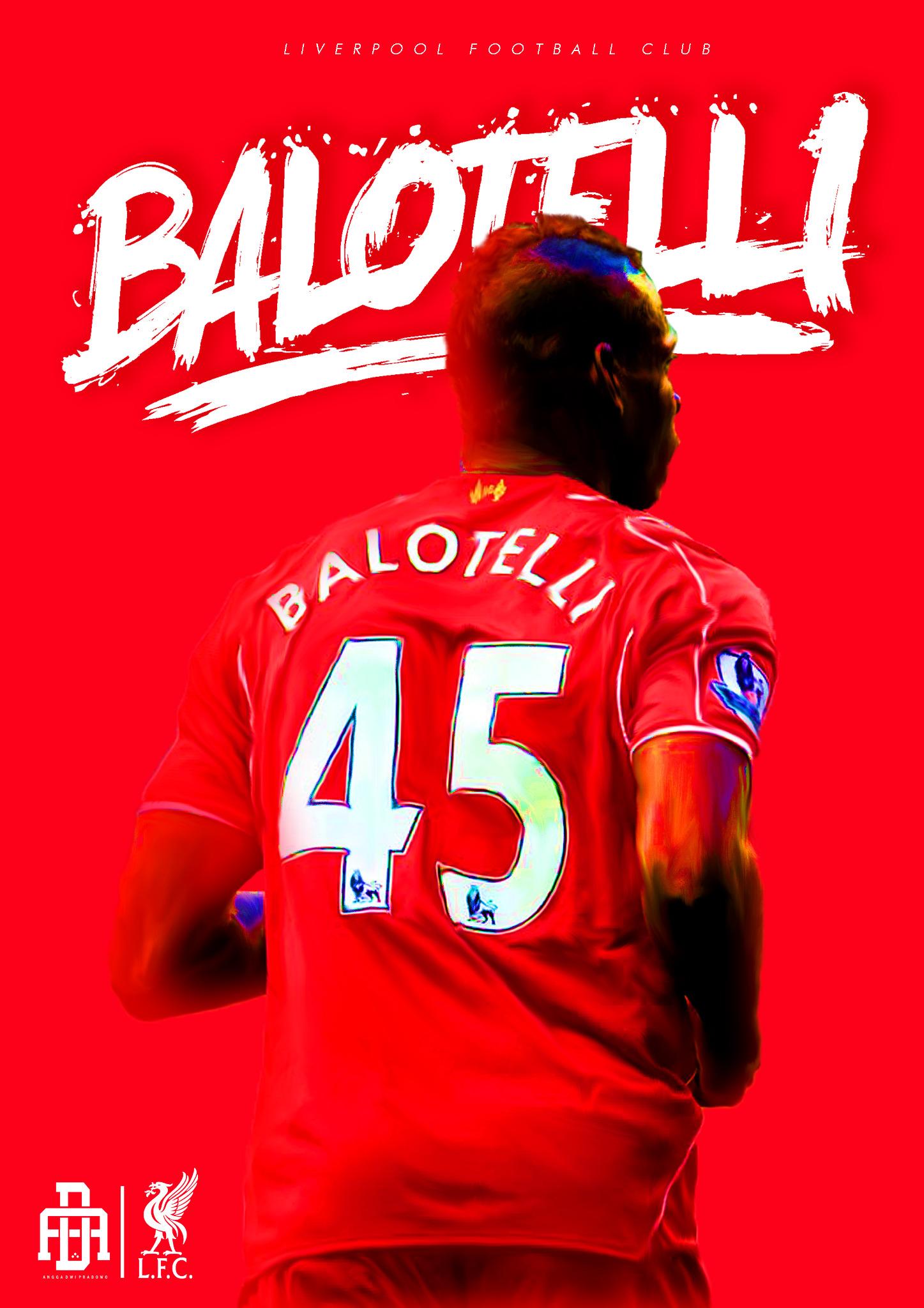 Mario Balotelli striker Nice FC italian footballers Ligue 1 Falcao  neon lights HD wallpaper  Peakpx