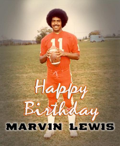 To wish Coach Marvin Lewis a happy birthday! -via  
