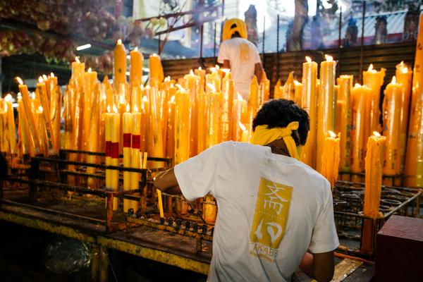 coconuts's tweet photo. Quest of the Secret Veggie Shrine (PHOTO ESSAY) http://t.co/PPhMuSJgVQ #VegetarianFestival http://t.co/Vz4H0KKuan