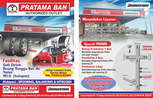 PratamaBan's tweet photo. @bisnis_PWT Saatnya ganti ban di @PratamaBan harga terjangkau melyni spooring,balancing&amp;nitrogen. info 0281-6571919. http://t.co/tBpCoz5nLs