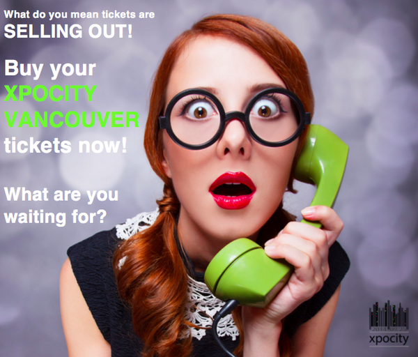 XpocityVan's tweet photo. Tickets are flying! Buy yours now at xpocity.ca! Vancouver's First Women's Shopping Social! #xpocity2014 #yvrevents http://t.co/EonTYp53jg
