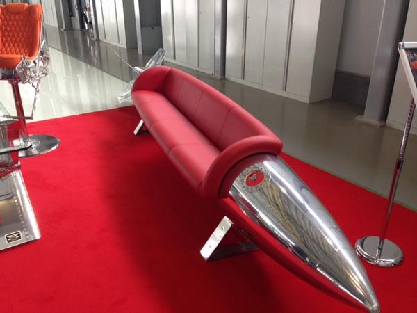 RizonJetUK's tweet photo. We’ve got some incredible #aviation style furniture by @info_intrepid & @hangar_54 on show at #RizonJet #VIPterminal http://t.co/r3pn5OrH0D