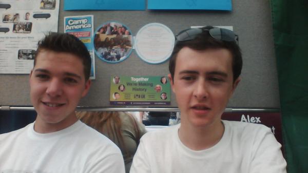SwanseaJSoc's tweet photo. Day 2 of freshers fayre! Come and visit us!! #swansea #suf14 http://t.co/MX1y04m1Ft