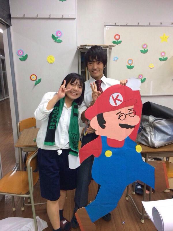 Harima Mei 今日 文化祭の準備頑張った クラスtシャツもいいかんじ 東邦文化祭 スーパーマリオk 是非きてください 1k スーパーマリオ 文化祭 東邦 Welcometo1k 5階のほぼ1番奥のクラス Http T Co 80jwwjptni