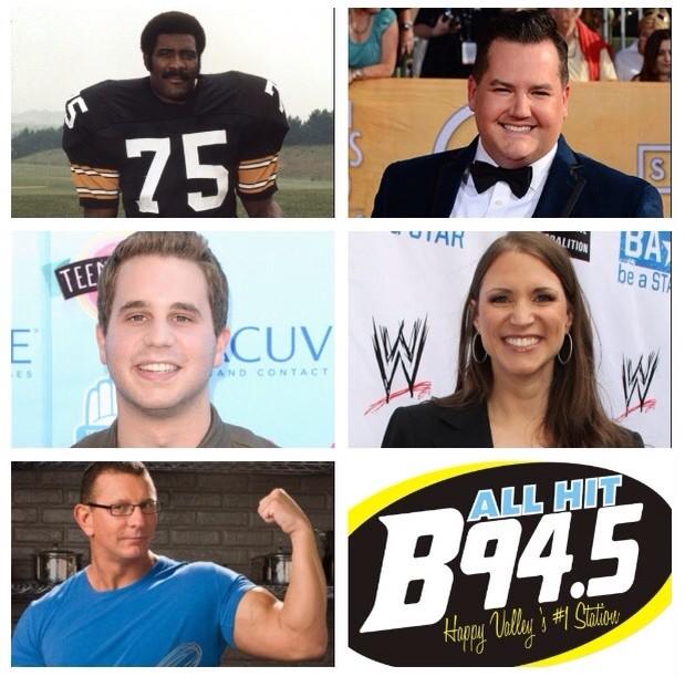 The B94.5 zoo crew would like to wish   Joe Greene & Rob Irvine a Happy Birthday! 