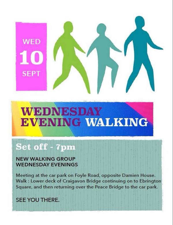 LGBTNI's tweet photo. Wednesday is walking day! Come along and meet new friends while getting fit or staying fit at the same time.#lgbtwalk http://t.co/qk5ucR7snK