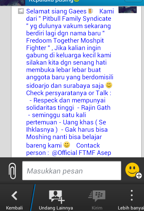 Dan di sisi lain, terkuak lah fakta fakta yang mencengangkan seperti ini :|  "