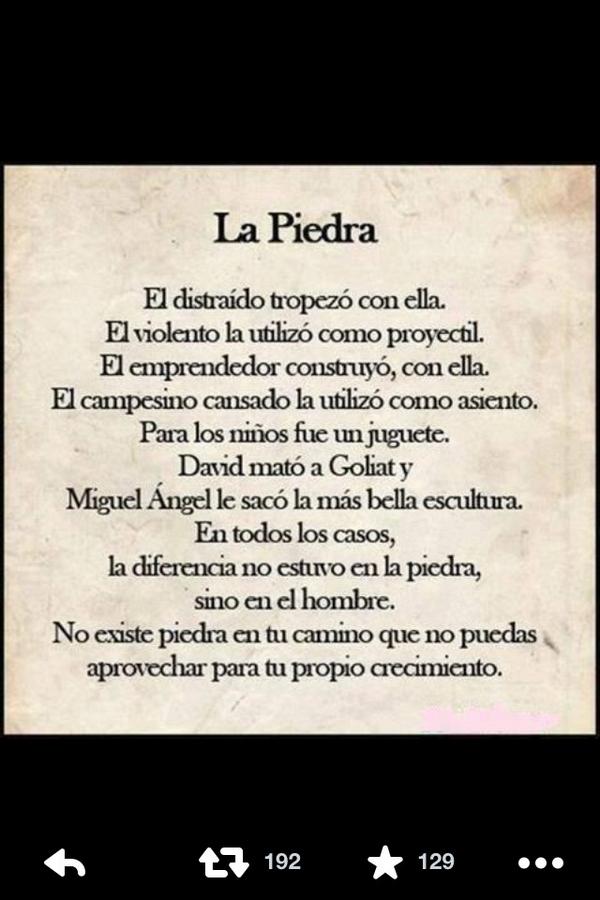 RSantandreuOfic's tweet photo. #BuenosDias no pienses en que hay trabas en el camino, piensa en que son superables. http://t.co/f0QX0waP3x