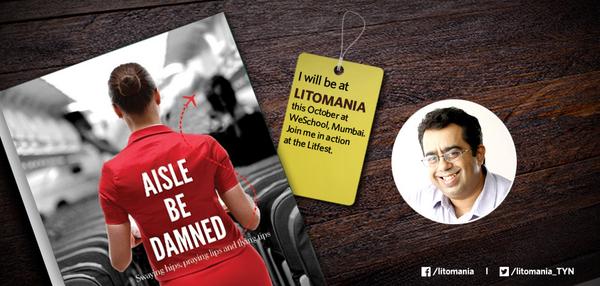 AisleBeDamned's tweet photo. Enter the new literary world. Join @RishiPiparaiya at @litomania_TYN  this October from 10th-12th at WeSchool, Mumbai http://t.co/D6SIBviSGJ