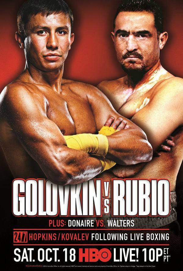 Donaire vs Arce Fight poster and HBO preview video Bad