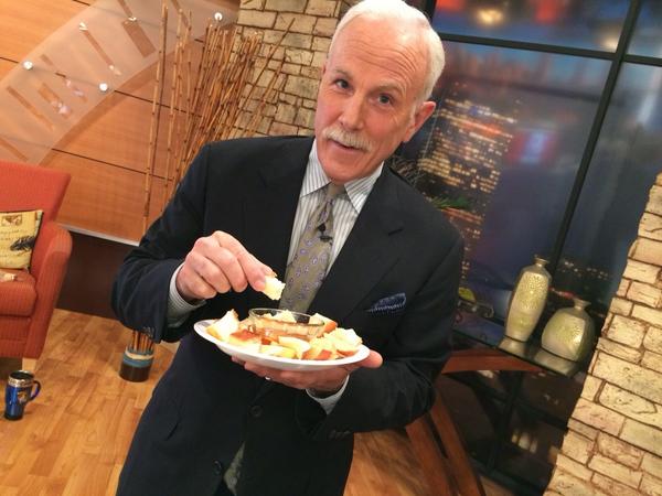 We(I) love holiday food on #wcvb EyeOpener this morning