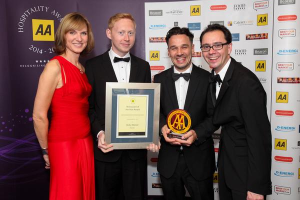 AA Hospitality (@aahospitality) on Twitter photo AA Restaurant of the Year for England <a href="/StickyWalnut/">14 YEARS OF STICKY WALNUT</a> <a href="/act_87/">Adam Tomlinson</a> #AAawards AA Restaurant of the Year for England <a href="/StickyWalnut/">14 YEARS OF STICKY WALNUT</a> <a href="/act_87/">Adam Tomlinson</a> #AAawards
