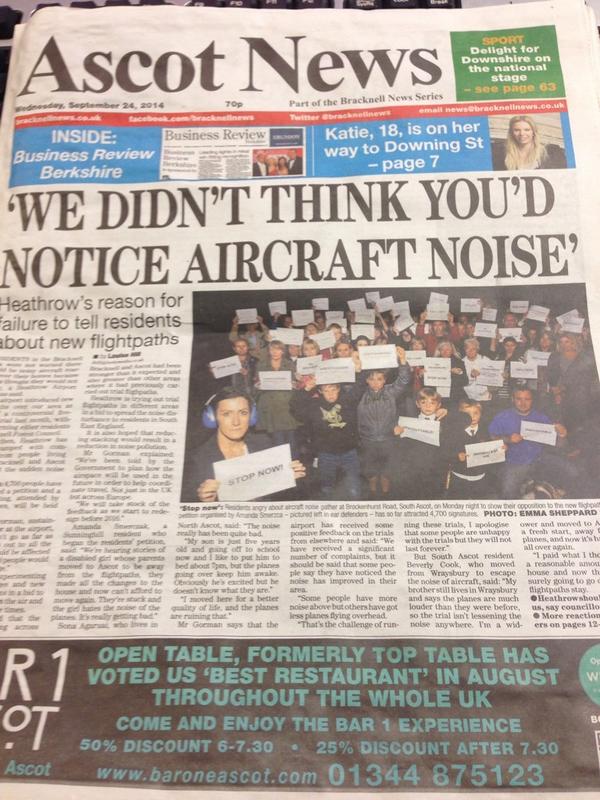 amber_leigh1's tweet image. Front page this morning in Ascot News! &amp;amp; page 2 also...scary pic of me lol. Go team Ascot!! @ascotflightpath #ascot