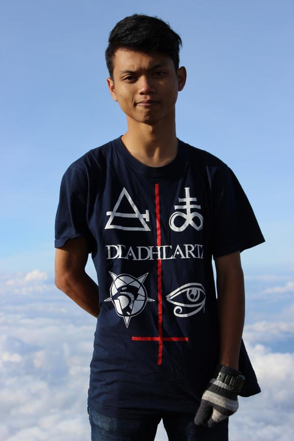 Wearing "CEMETERY" Special for <a href="/deadheartz/">DEADHEARTZ™</a> <a href="/108/">tim rogers</a>°21'35"—108°28'00" BT &amp; 6°50'25"—6°58'26" LS #GunungCiremai #3078Mdpl