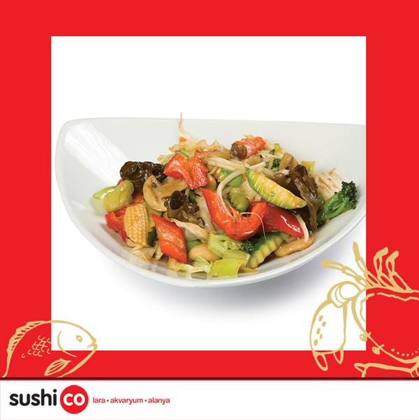 Formuna her daim özen gösterenlere...

#Sushico'dan Karışık Sebzeler