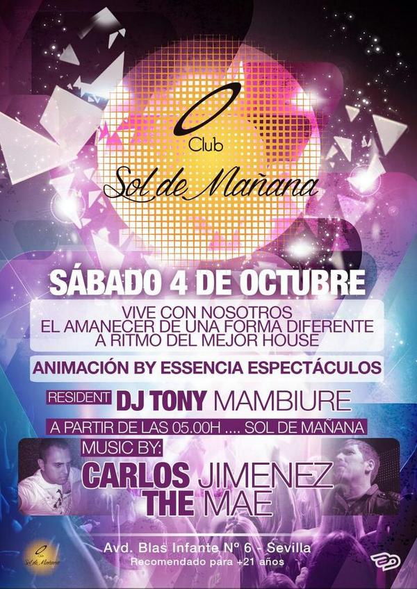 rrpppablosantos's tweet photo. Inauguración sábado 4 de octubre comenzamos.. estáis preparados??  Queréis fiesta hasta por la MAÑANA?  SOL DE LA MÑA http://t.co/dpky0W0Nfs