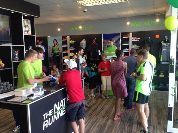 RunnerNatural's tweet photo. The Shop is Pumping Today #TheNaturalRunner #ZolaBudd #NewtonShoes #CW-X #PURE #CompresSport #INOV #Vivobarefoot http://t.co/acsu0X5hFh