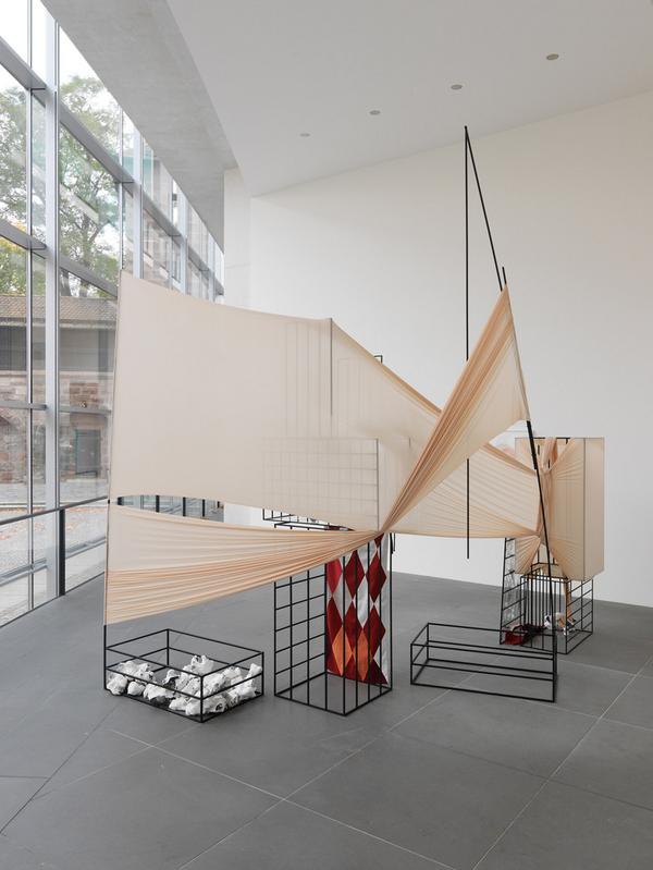 SFGalleryLondon's tweet photo. Interested in sculpture? Don't miss the chance to see Claire Barclay's ‘Unbound’ 2013 in #ParadigmStore @Howick_Place http://t.co/dbcKKyom0n