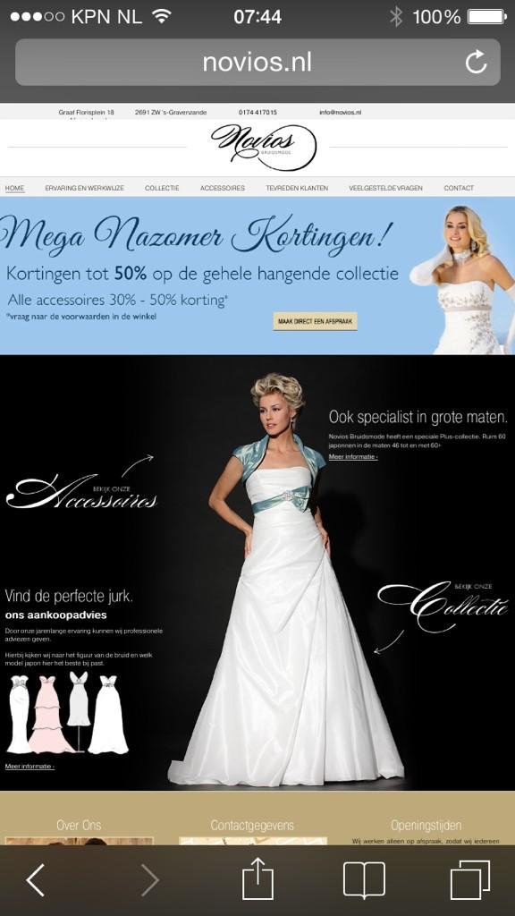 #Westland Novios Bruidsmode, een begrip in het Westland, uniek in de regio!